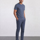 THE EVERYDAY - SEAMLESS HALF TEE - BLUE